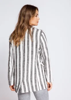 Zhrill Blazer*ELLIE BLACK WHITE