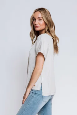 Zhrill Tops & Shirts*LENTI BEIGE