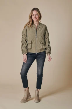 Zhrill Jacken & Mäntel*ZHALBA CORD OLIVE
