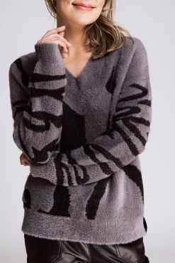 Zhrill Pullover & Strick*ZHBURA GREY