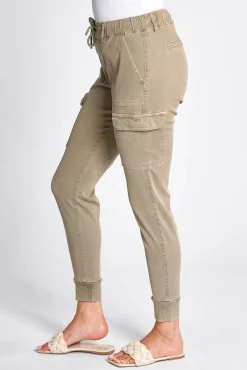 Zhrill Hosen*ZHDAISEY STRIPED OLIVE