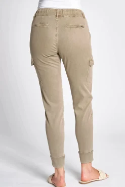 Zhrill Hosen*ZHDAISEY STRIPED OLIVE