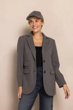 Zhrill Blazer*ZHELLIE GREY