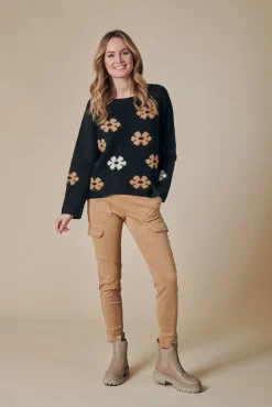 Zhrill Pullover & Strick*ZHISABELLA FLOWER BLACK