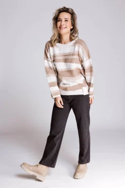 Zhrill Pullover & Strick*ZHISABELLA TERRY BEIGE