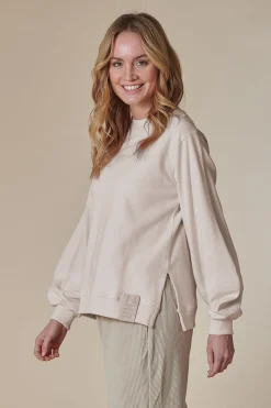 Zhrill Hoodies & Sweatshirts*ZHMAREEN GAME BEIGE