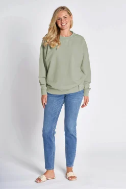 Zhrill Hoodies & Sweatshirts*ZHMINSA OLIVE