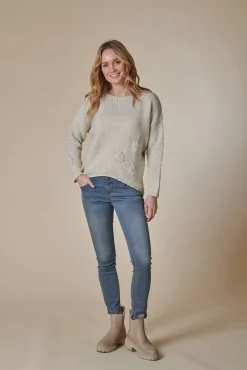 Zhrill Pullover & Strick*ZHNINA FLOWER BEIGE