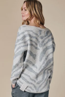 Zhrill Pullover & Strick*ZHNINA ZEBRA GREY