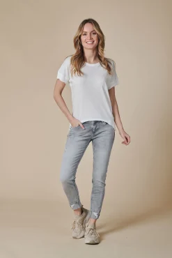 Zhrill Tops & Shirts*ZHRAHEL WHITE