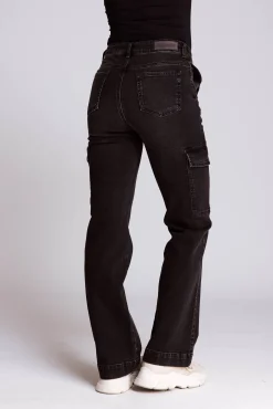 Zhrill Jeans*ZHROA CARGO BLACK