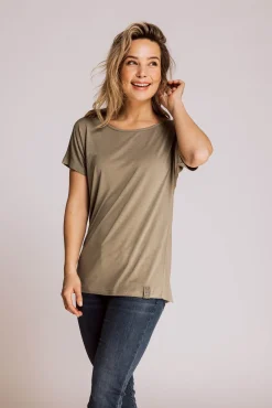 Zhrill Tops & Shirts*ZHSHELLY SELFLOVE OLIVE