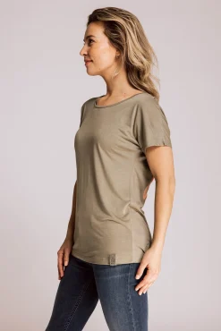 Zhrill Tops & Shirts*ZHSHELLY SELFLOVE OLIVE